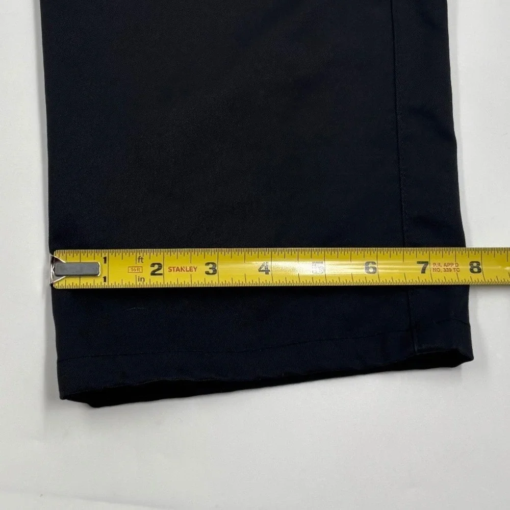 Peter Millar Men's 35/32 Performance Black 5-Pocket Golf Polyester Pants